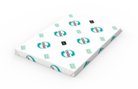 gestreken papier Cyclus Silk Plus wit 100g 650x920mm ingeriemd FSC®