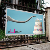 inkjet Coala Frontlit Evo Weldable, satijn, wit PVC-vrij spandoek - 1600mm x 30m