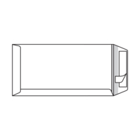 zakomslag Olin Regular strip absolute white 120g 229x324mm doos met blauwe binnendruk FSC®