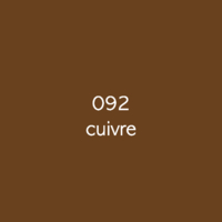 zelfklevende film Oracal 641 metallic glossy permanent 092-copper 105g 1260mm x 50m