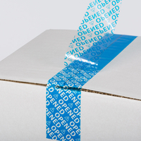 Security Tape 23µ blauw 50mm x 50m lijm: Acryl