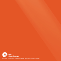 zelfklevende film Arlon Premium Colour Change glanzend FLITE Technology™ 406 Gloss Orange 1524mm x 25m