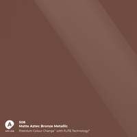 zelfklevende film Arlon Premium Colour Change mat FLITE Technology™ 508 Matte Aztec Bronze Metal 1524mm x 25m