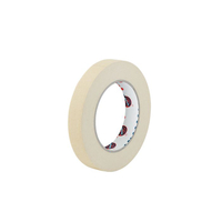Maskingtape 125µ naturel 50mm x 50m lijm: Solvent