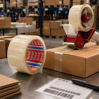 Handmatige tape TESA 4089 transparant 50 mm x 100 m