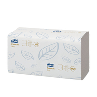 Tork Premium handtowel interfold grijs 210x340mm doos