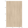 3M DI-NOC interieurfolie DW-2199MT - Dry Wood - Special Matte Design , 1220 mm x 50 m