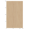 3M DI-NOC interieurfolie DW-2202MT - Dry Wood - Special Matte Design , 1220 mm x 50 m