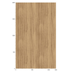 3M DI-NOC interieurfolie DW-2204MT - Dry Wood - Special Matte Design , 1220 mm x 50 m