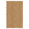 3M DI-NOC interieurfolie DW-2206MT - Dry Wood - Special Matte Design , 1220 mm x 50 m