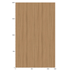 3M DI-NOC interieurfolie DW-2209MT - Dry Wood - Special Matte Design , 1220 mm x 50 m