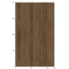 3M DI-NOC interieurfolie DW-2211MT - Dry Wood - Special Matte Design , 1220 mm x 50 m