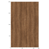 3M DI-NOC interieurfolie DW-2212MT - Dry Wood - Special Matte Design , 1220 mm x 50 m