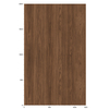 3M DI-NOC interieurfolie DW-2213MT - Dry Wood - Special Matte Design , 1220 mm x 50 m
