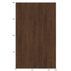 3M DI-NOC interieurfolie DW-2214MT - Dry Wood - Special Matte Design , 1220 mm x 50 m