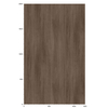 3M DI-NOC interieurfolie DW-2225MT - Dry Wood - Special Matte Design , 1220 mm x 50 m