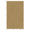 3M DI-NOC interieurfolie DW-2473MT - Dry Wood - Special Matte Design, 1220 mm x 50 m
