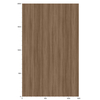 3M DI-NOC serie EX voor buitentoepassingen FW-1023EX - Fine Wood - Exterior, 1220 mm x 50 m