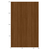 3M DI-NOC serie EX voor buitentoepassingen WG-1140EX Wood Grain - Exterior 1220 mm x 50 m