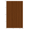 3M DI-NOC interieurfolie WG-943 brown - Wood Grain, 1220 mm x 50 m