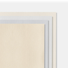 offset papier Olin Design Regular Warm White 120g 450x640mm ingeriemd FSC®