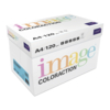 gekleurd papier Image Coloraction Lisbon/azuurblauw 120g 210x297mm ingeriemd FSC®