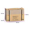 Voidfill papier FillPak TT GrasiKraft bruin 50 g/m² 380 mm x 500.00 m