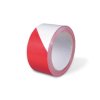 Waarschuwingstape wit/rood 50mm x 100m