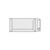 zakomslag Curious Translucents Color strip extra wit 100g 110x220mm doos FSC®