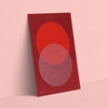 gekleurd papier Olin Colours Cherry 90g 450x640mm ingeriemd FSC®