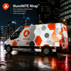 Arlon IllumiNITE Wrap – 125 µm reflective vinyl film, FLITE Technology, ISO 7591/ASTM-D 4956, Solvent/UV/Latex. 7-year outdoor warranty. Vehicle wrapping and signage. Antalis