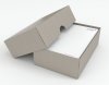 Paraatdoos deksel grijs 450 g/m² inw. formaat 305 x 215 x 100