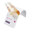inkjet Coala Two Way Vision glanzend verwijderbare lijm transparent with white prisms 1372mm x 50m