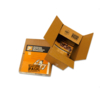 Amerikaanse vouwdoos CleverPack Boxes bruin Dubbelgolf BC-golf inw. Formaat 586 x 386 x 368