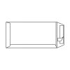 zakomslag Curious Skin strip rood 135g 156x310mm doos FSC®