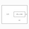 envelop Olin Regular venster rechts strip high white 120g 162x229mm doos FSC®