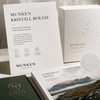 Munken Kristall Rough – Premium ruw offsetpapier, High White, hoog volume, sterk contrast en FSC- & PEFC-gecertificeerd.