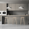 Coala Interior film, FABRIC NE38 - Silver And Grey Lined Pattern 1220 mm