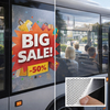 Panorama Innova 40UV – Microgeperforeerde folie (40%) voor raamstickers, geschikt voor UV-print, ideaal voor etalages en voertuigen