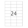 zelfklevend Xerox Multi-use Labels  wit permanent zonder splitten wit 70g 37x70mm doos FSC® 003R97408