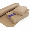 Gestreept kraft papier bruin 90 g/m² 700mm x 215m