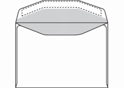 Envelop C5,162x229,gegomd,vulmachine,rechte klep