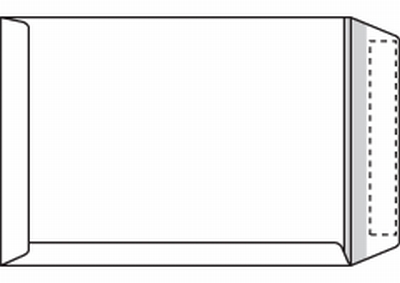 zakomslag Speedmail gegomd wit 120g 229x324mm doos met grijze binnendruk FSC®