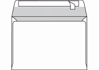 Envelop C5,162x229,strip,rechte klep