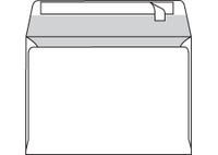 Envelop C5,162x229,strip,rechte klep