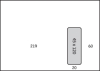 Akte envelop C4,229x324,venster rechts,45x120,vertikaal,binnendruk