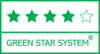 Een 4-sterrenproduct in het Green Star System is FSC® of PEFC™ gecertificeerd of bestaat uit minimaal 50% recyclede vezels, en is geproduceerd door een fabriek die ISO 14001 gecertificeerd is en/of het EU Ecolabel heeft. Meer weten? Klik op het logo.