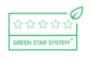 Een "Green Star System Packaging" met 0 sterren betekent dat het product in totaal voor minder dan 25% uit gerecycleerd (PIR+PCR) of hernieuwbaar materiaal bestaat en dat het technisch niet recycleerbaar of niet REACH-conform is.