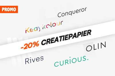 Tijdelijke aanbieding! Tot wel 20% korting op Creatieve Papieren